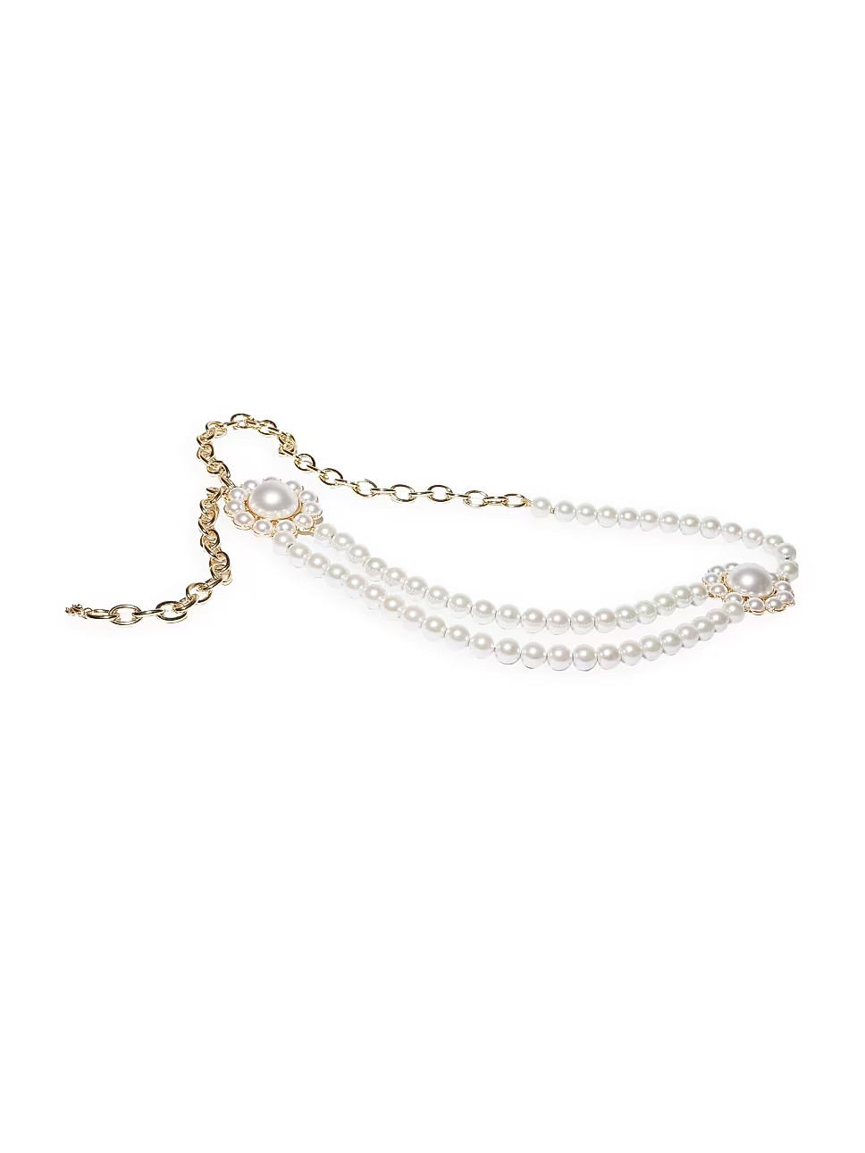 Imitation Pearl Brooch Belt | Saks Fifth Avenue