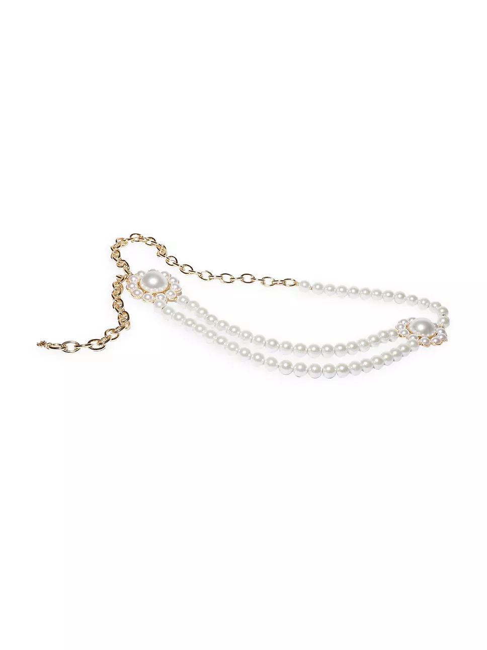 Imitation Pearl Brooch Belt | Saks Fifth Avenue