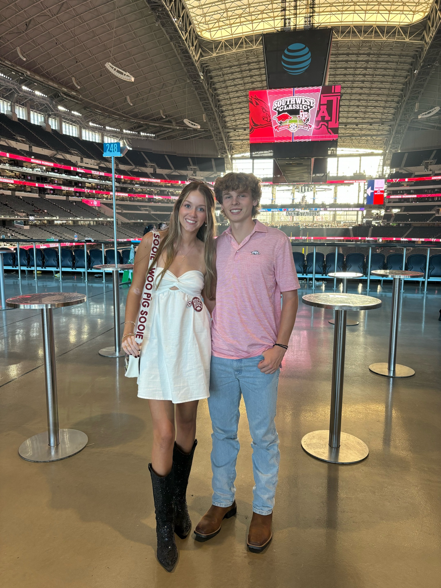 arkansas gameday outfit ❤️🏈

gameday outfit, sec, football outfit ideas, cowboy boots, white dress outfits, gameday, footballl

#LTKStyleTip #LTKU #LTKFindsUnder50