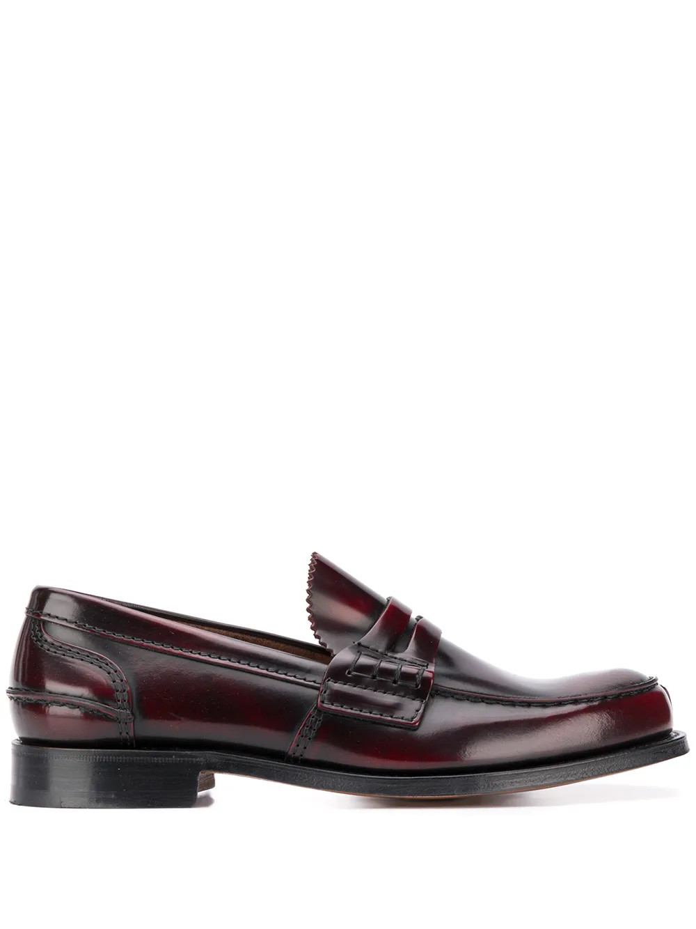 Church's Loafer Mit T-Riemen | Rot | FARFETCH DE | Farfetch Global