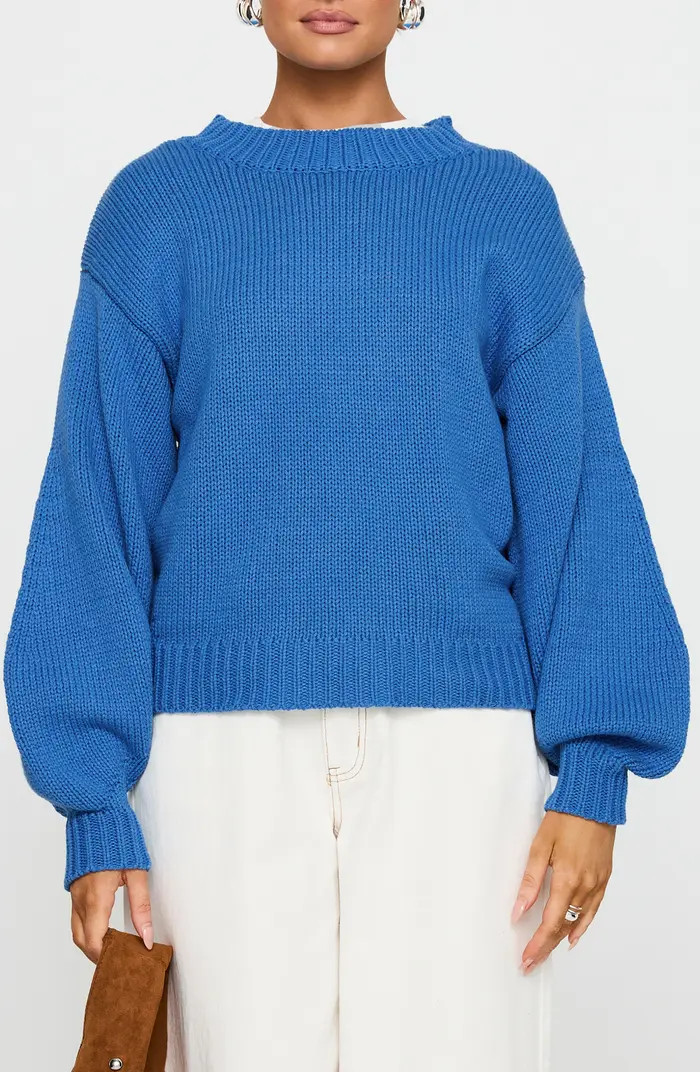 Harmony Oversize Balloon Sleeve Sweater | Nordstrom