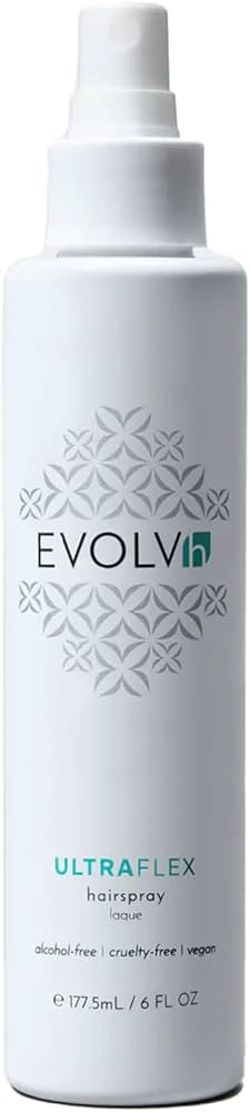 EVOLVh - Natural UltraFlex Hairspray | Vegan, Non-Toxic, Clean Hair Care (8.5 fl oz | 250 mL) | Amazon (US)