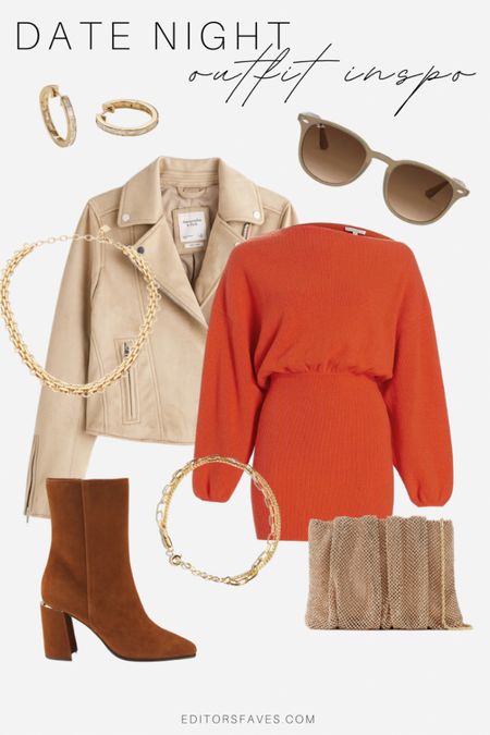 Casual chic date night outfit inspo for fall, fall fashion finds, fall dress for a date night, outfit of the night

#LTKSeasonal #LTKstyletip #LTKFind