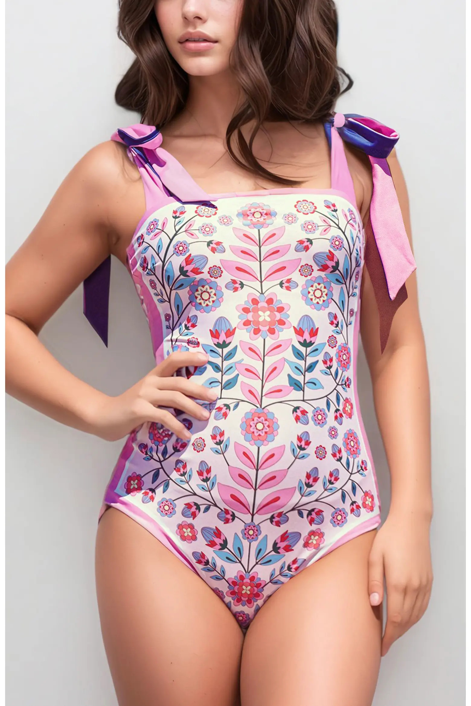 Pink Garden Reversible One Piece Swimsuit (Women) | Nordstrom | Nordstrom