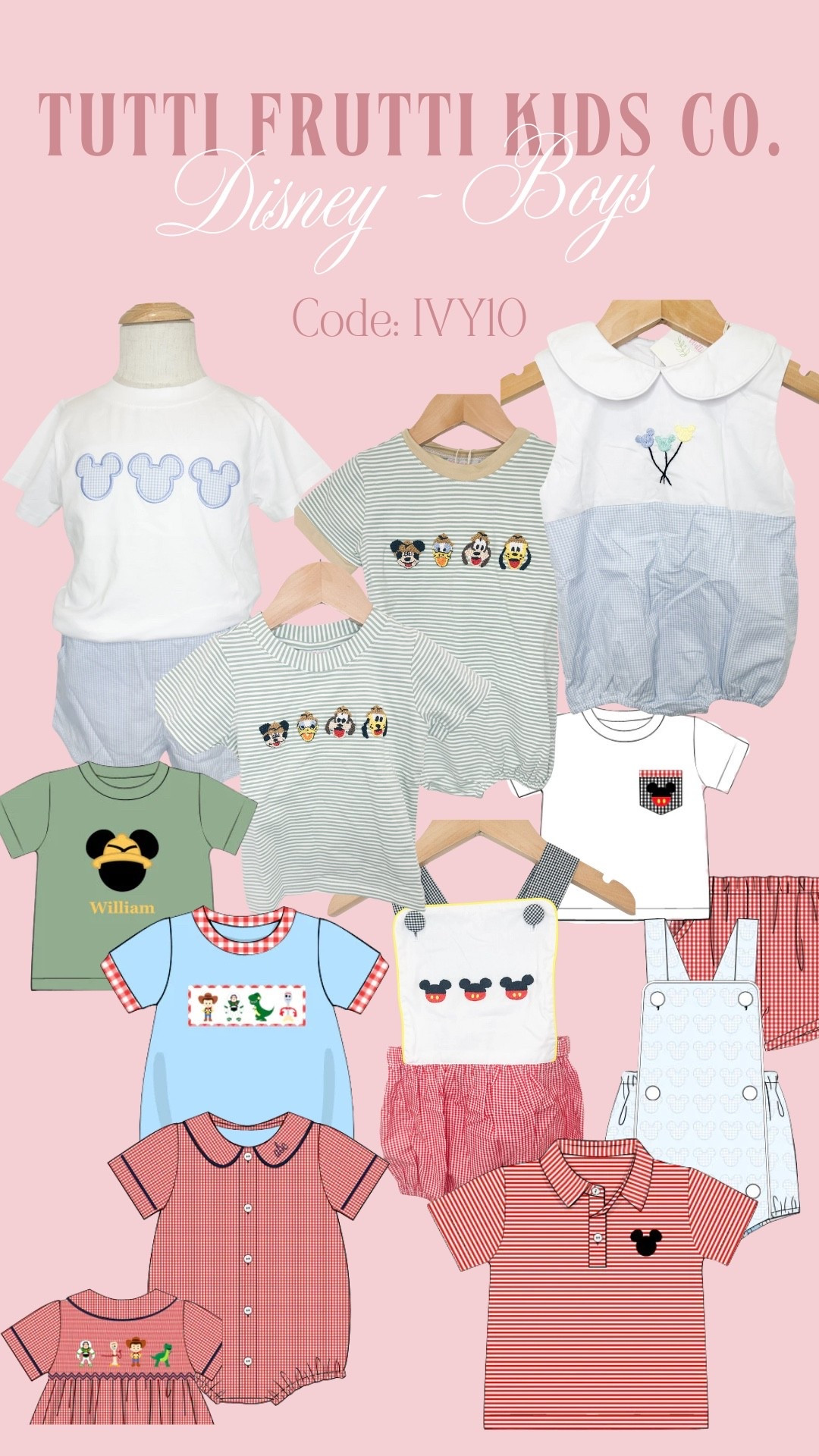 Disney outfit inspo for boy moms ✨🐭 code IVY10 to shop

#LTKBaby #LTKFindsUnder50 #LTKKids