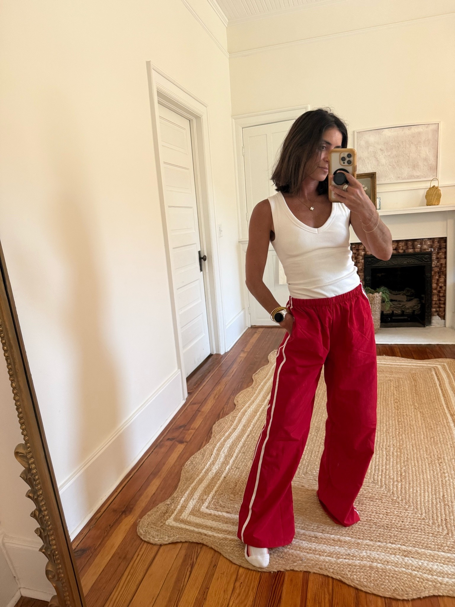 Small in both 
$15 pants

#LTKSaleAlert #LTKSeasonal #LTKmomlife