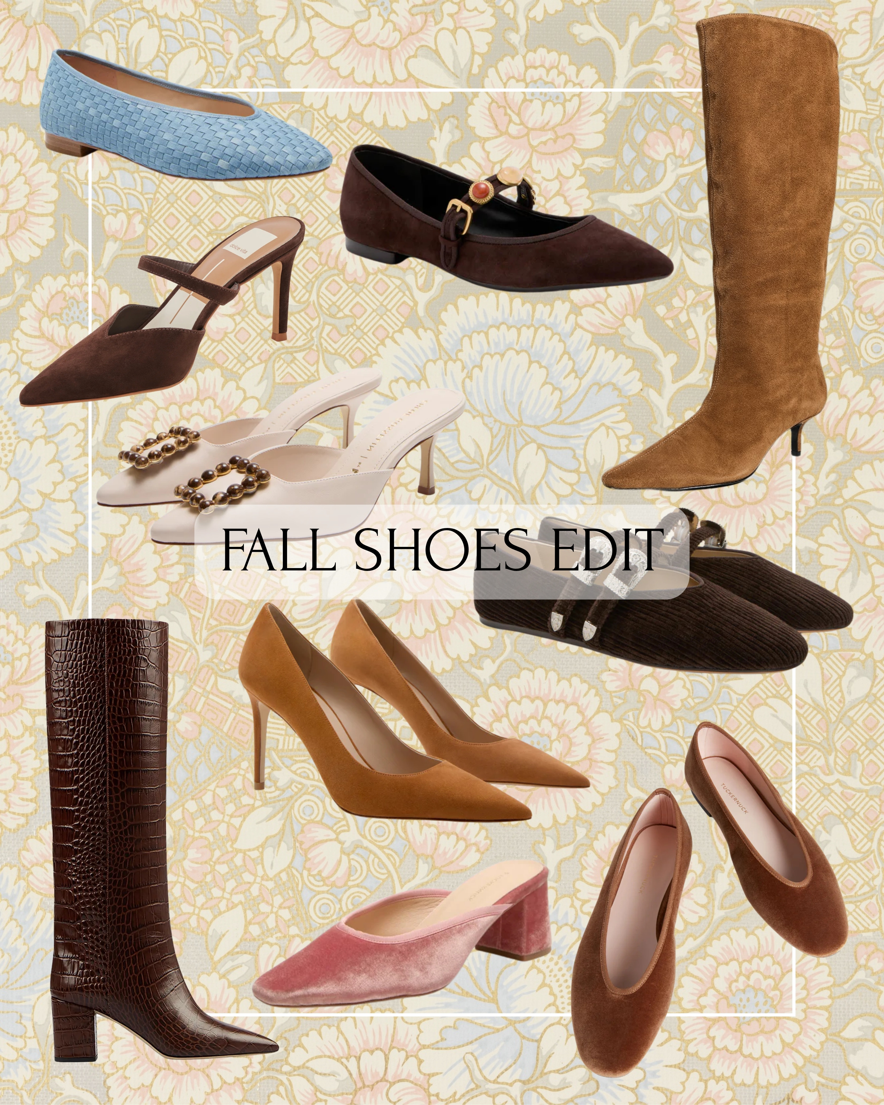 FALL SHOES EDIT 🤎

I can't wait to wear some of these pairs this season, and you might've already seen me rocking a few on my Instagram. These are so fashionable and comfortable for this fall! 

Tuckernuck Shoes, Le Monde Beryl, Dolce Vita, Black Suede Studio, Stuart Weitzman, Paris Texas, Larroude, Veronica Beard, fall fashion, booties, heels, flats, ballet flats, kitten heels, tall boots, chiq fashion  

 #LTKSeasonal #LTKTall #LTKShoeCrush