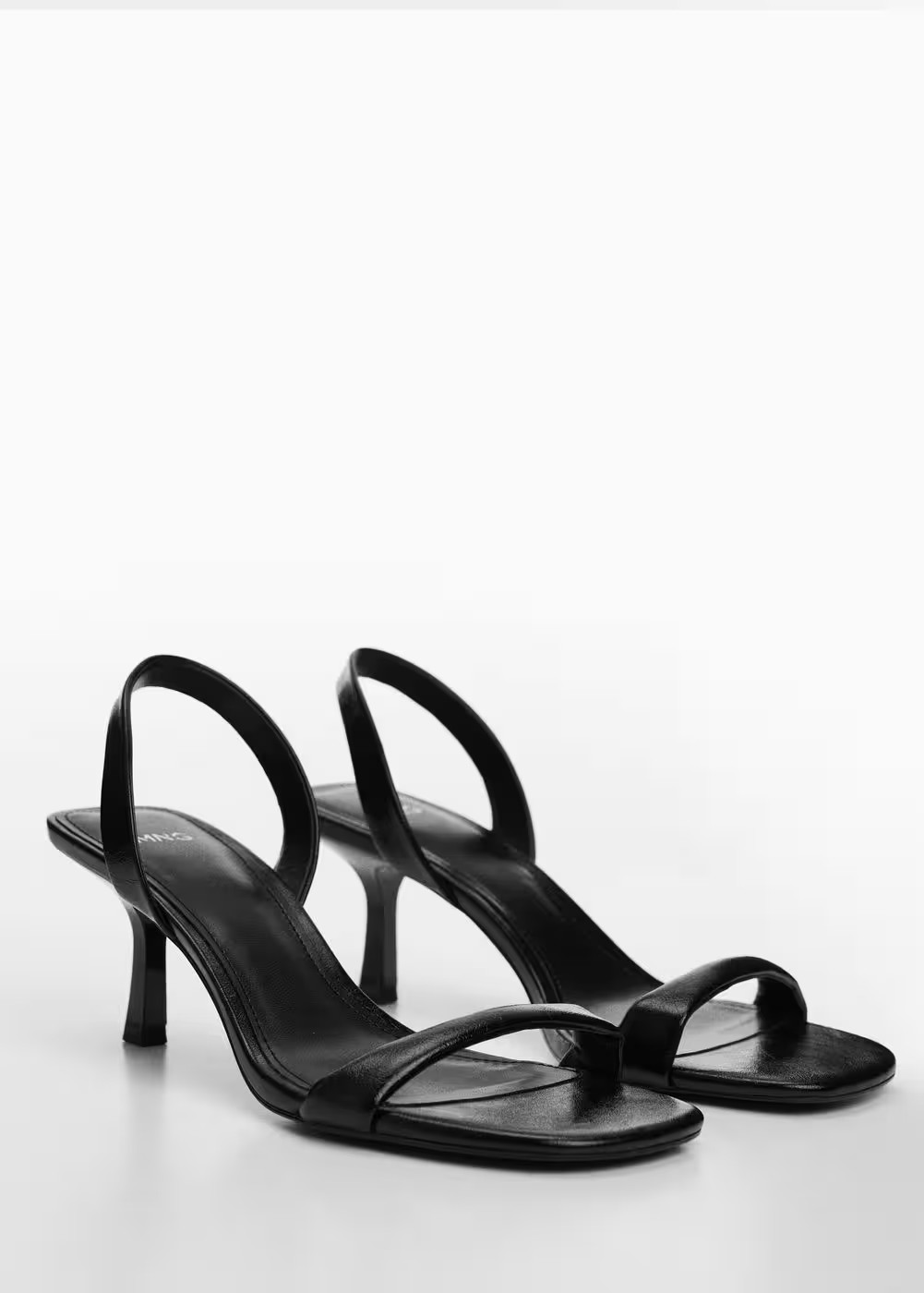 Heel non-structured sandals -  Women | Mango United Kingdom | MANGO (UK)