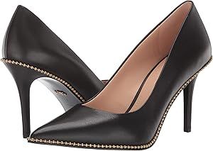 COACH 85 mm Waverly Pump with Beadchain | Zappos
