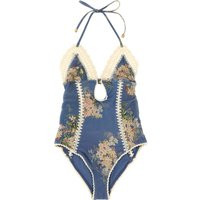 Zimmermann 'Cascadian Keyhole Crochet' One Piece Swimsuit | Balardi (US & Canada)