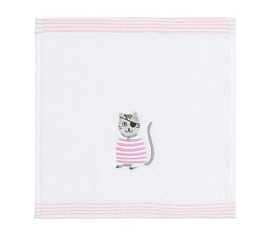 Salty Cat Bath Towels | Pottery Barn Kids