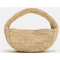 Zara - Raffia Handbag - Light Beige - One Size Only - Woman | Zara US
