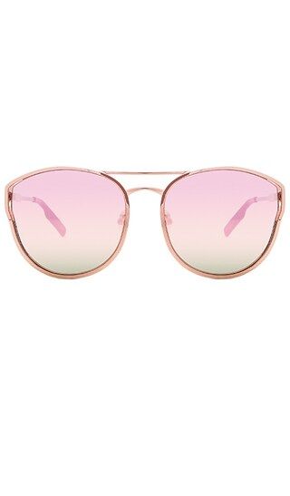 Quay Cherry Bomb Sunglasses in Rose Gold | Revolve Clothing