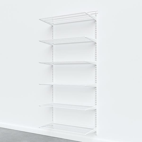 Elfa Classic 3' Basic Shelving Units for Anywhere | The Container Store