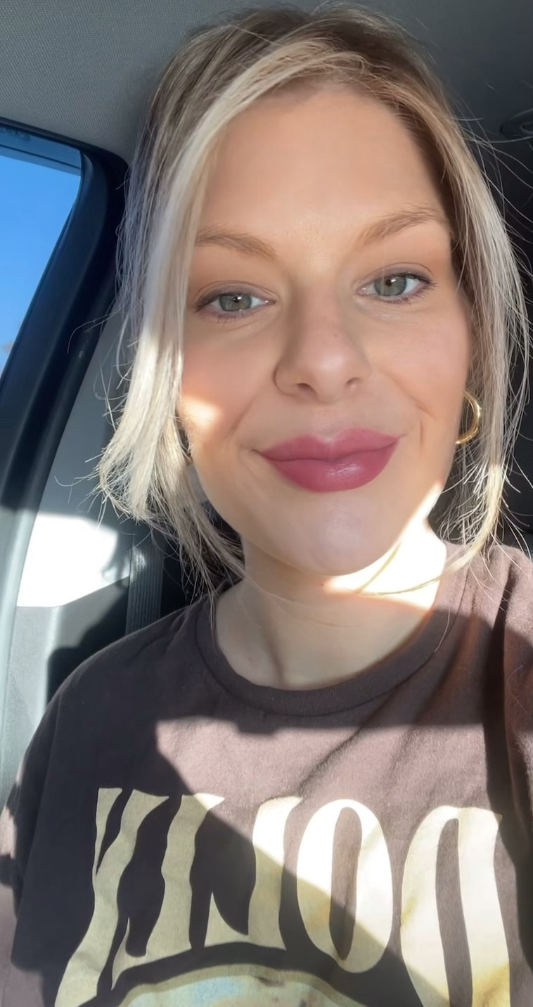 The BEST berry red lip color. Perfect for the Holidays!! This lipstick is great + moisturizing too😍 I have it lightly on here, can definitely add more for more pop💫 it’s so good I can’t find it hardly anywhere! 

#LTKHoliday #LTKsalealert #LTKbeauty