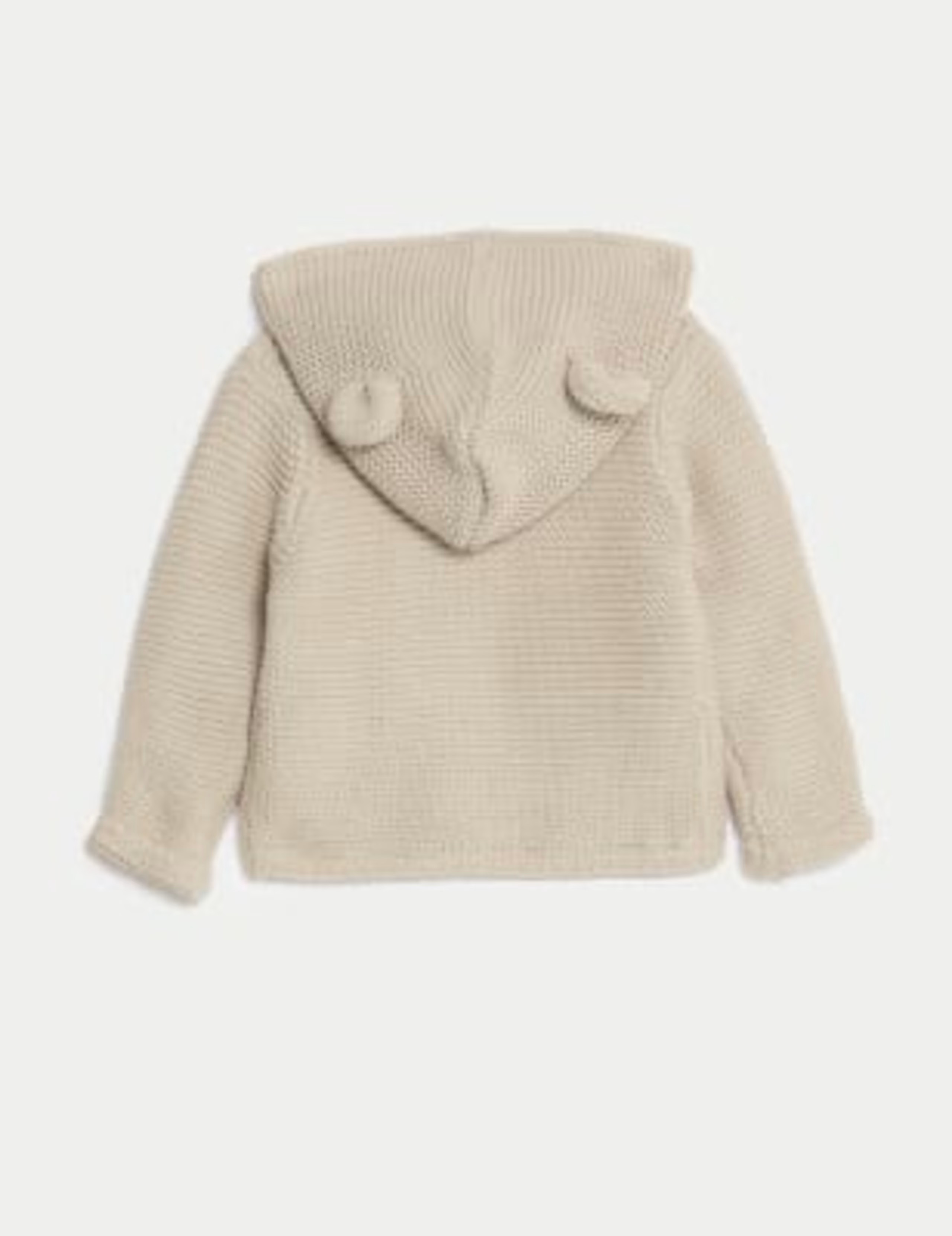 Pure Cotton Hooded Cardigan (7lbs-3 Yrs) | Marks & Spencer (UK)
