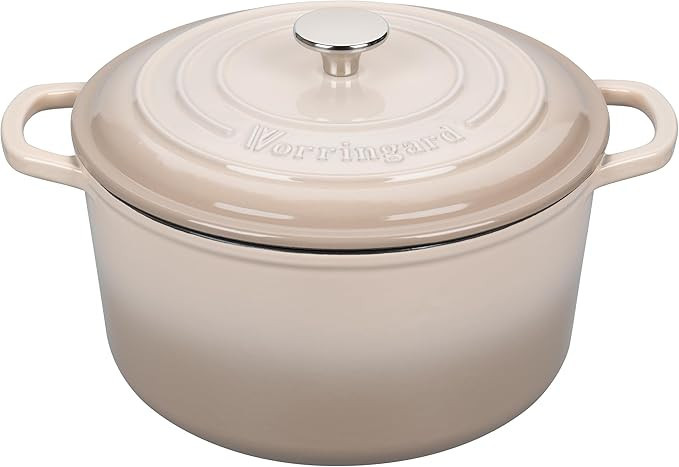 Enameled Cast Iron Dutch Oven Pot with Lid, for Sourdough Bread Baking, Round Dutch Ovens, 4.5 Qu... | Amazon (US)