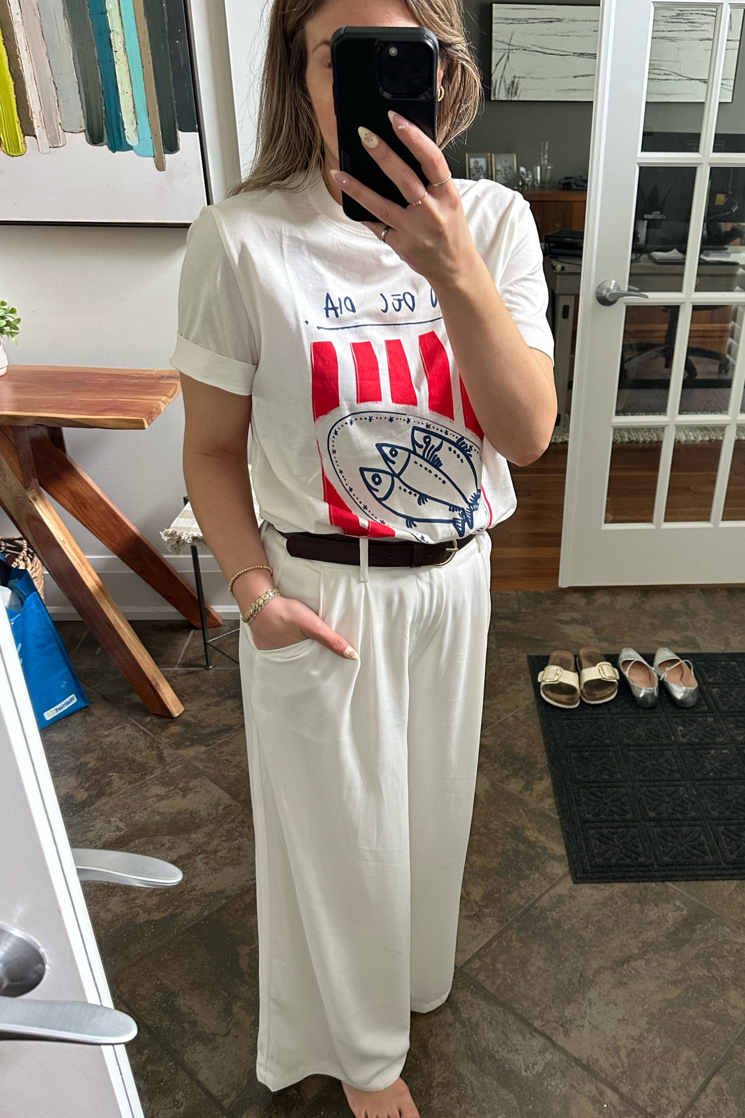 Shirt size small. Pants size small short 

#LTKcanada #LTKstyletip #LTKsummer