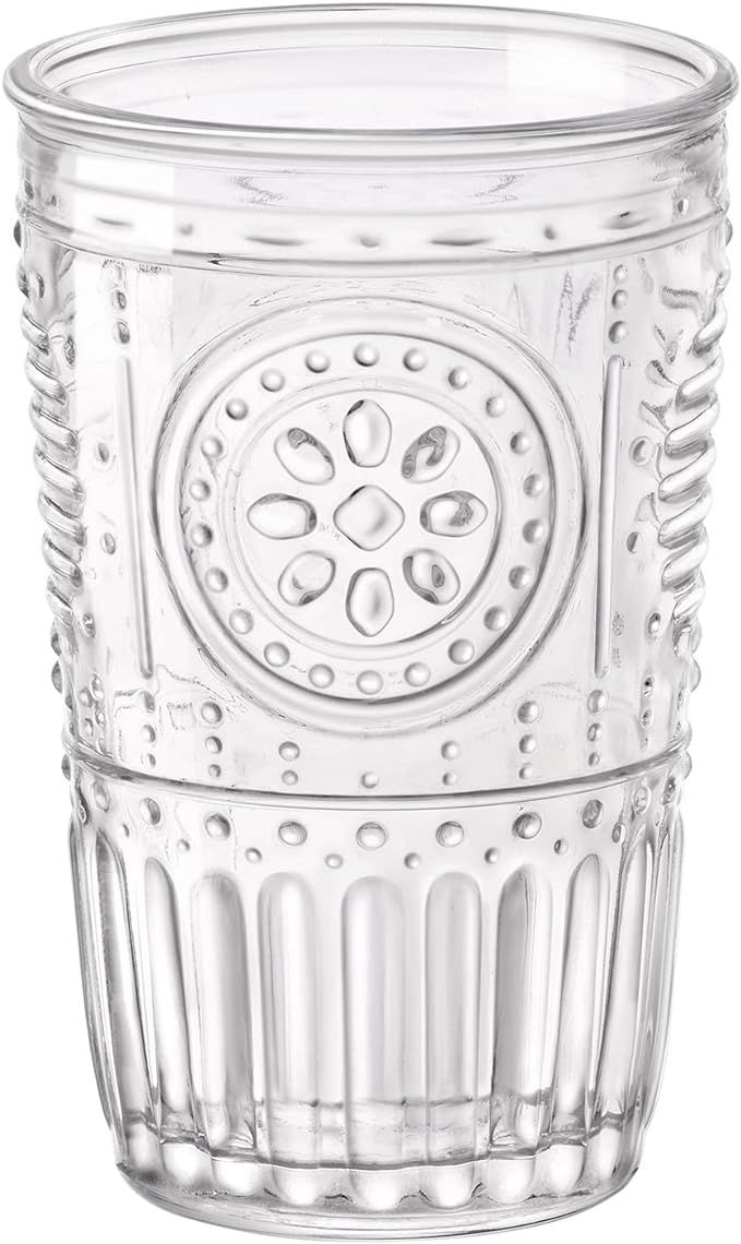 Bormioli Rocco Romantic Water Glass, 11.5 oz., Set of 6 , Clear | Amazon (US)