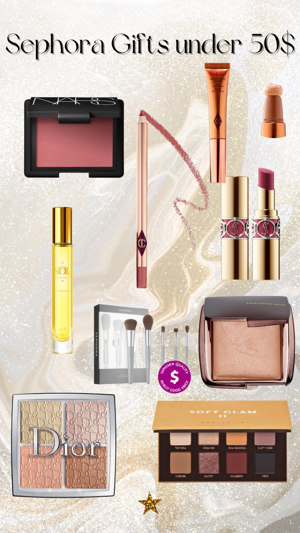 Sephora gift ideas under 50$! Perfect for stocking stuffers or smaller lux gifts 

#LTKunder50 #LTKGiftGuide #LTKHoliday