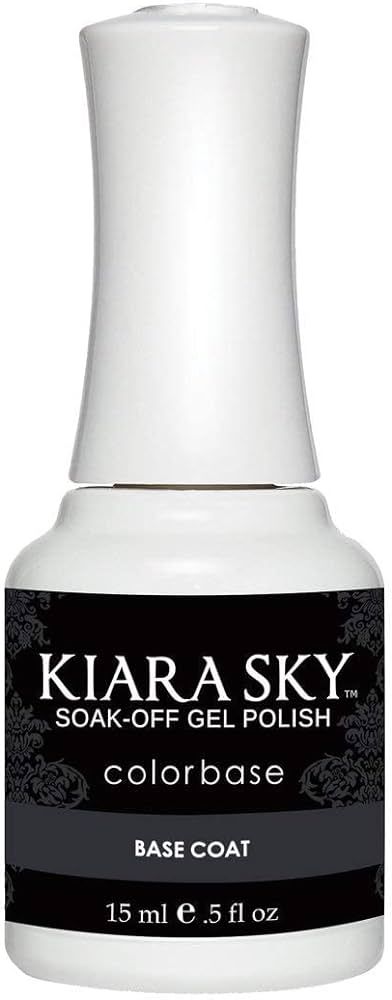 Kiara Sky Professional Nails Long-Lasting and Lightweight Soak Off Gel Polish 0.5 fl oz (Base Coa... | Amazon (US)