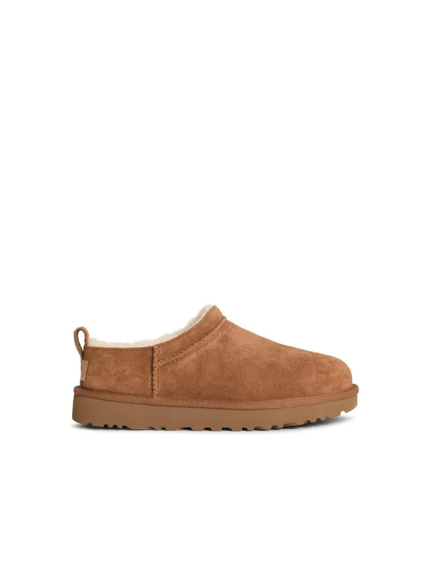 Classic Micro' Chestnut Suede Boots | Shop Simon