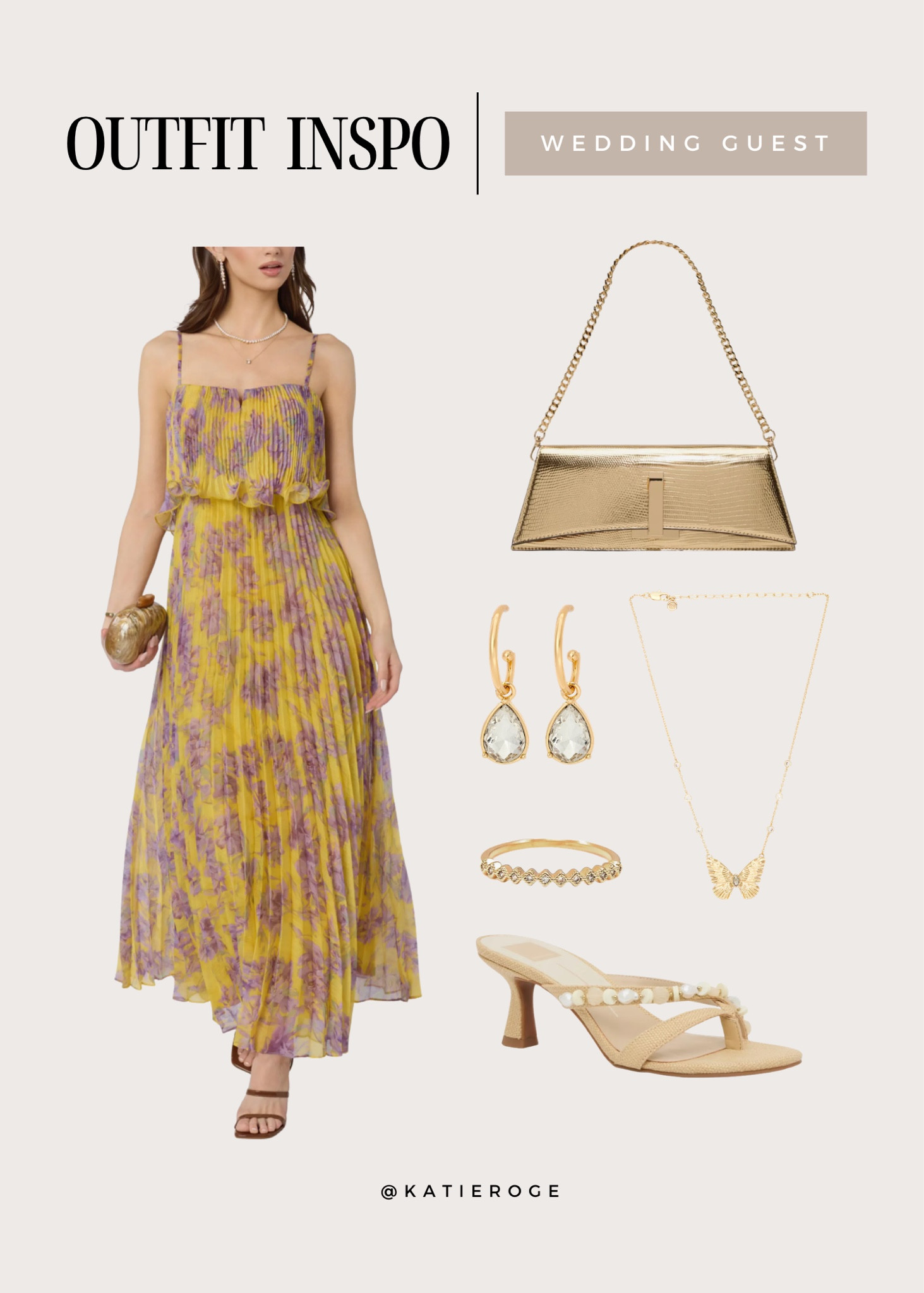 what I wore as a wedding guest ✨