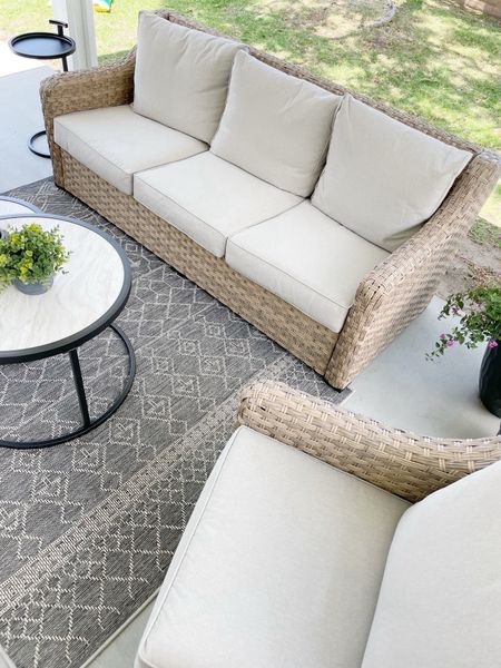 Found a patio set similar to mine for a great price at Walmart. 

Better Homes and Garden, patio furniture 

#LTKSaleAlert #LTKHome