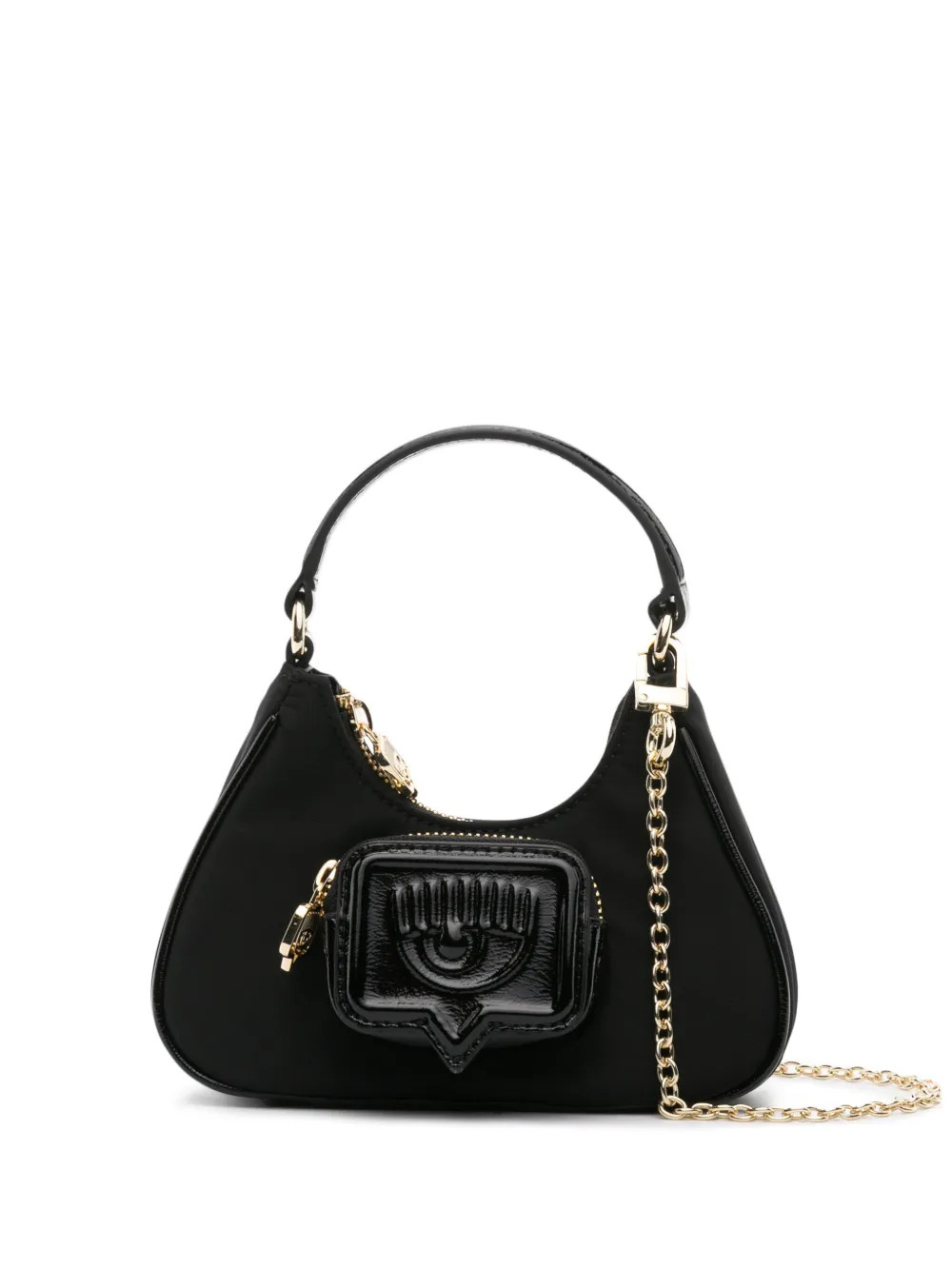 Chiara Ferragni Vicky debossed-logo Mini Bag - Farfetch | Farfetch Global