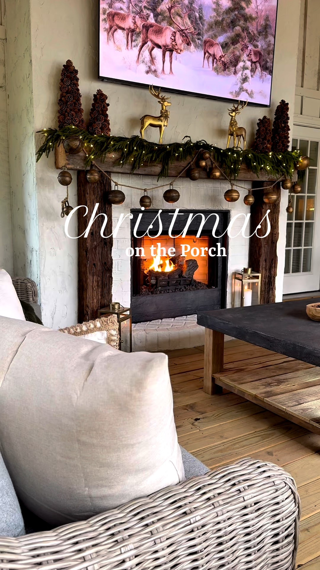 Sharing some inspiration for Christmas on the Porch!! #christmasdecorating #christmasporch 

#LTKHome #LTKSeasonal #LTKHoliday