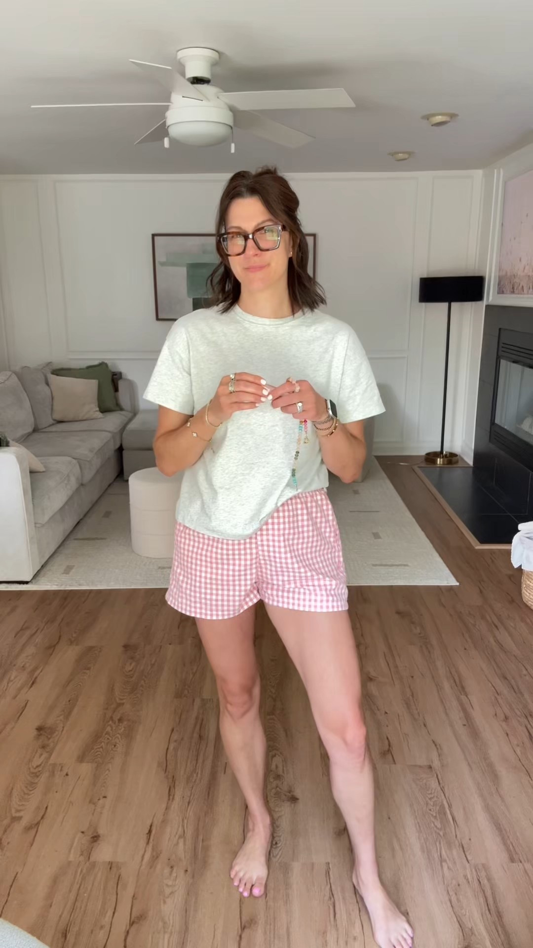Easy and comfy SAHM mom look for a chill day at home with the kids

T-shirt, size medium -love how structured it is, boxer shorts -medium but I’d go to a size to be a little looser (they have pockets!), lip glaze color is pink drip

#LTKMidsize #LTKStyleTip #LTKFindsUnder50