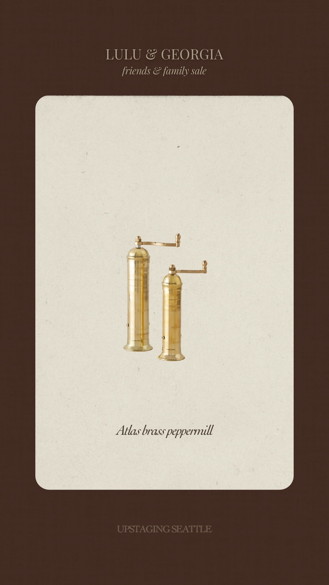 Lulu and Georgia – spring sale – friends and family sale – kitchen aesthetic decor – brass Peppermill

#LTKHome #LTKdayinmylife