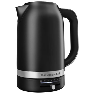 KitchenAid Programmable Electric Kettle - 1.7L - Matte Black | Best Buy Canada