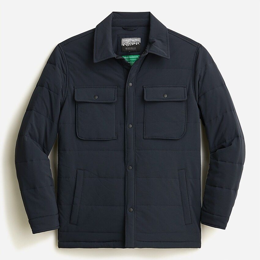Eco Nordic shirt-jacket with PrimaLoft® | J.Crew US