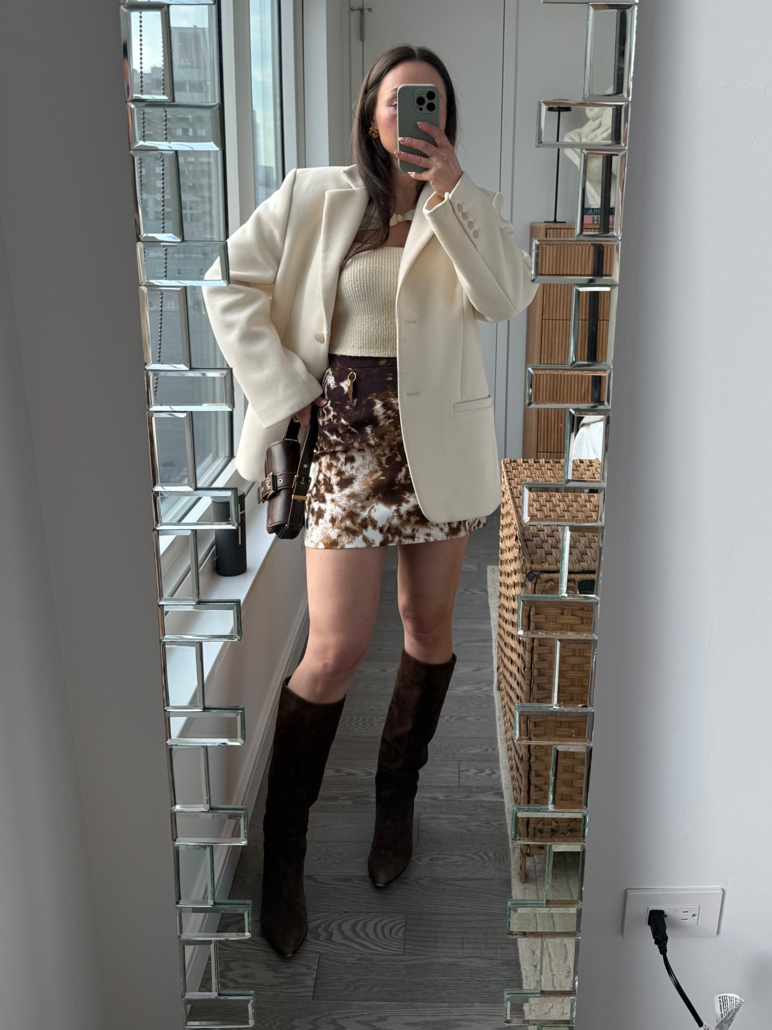 Obsessed with this skirt! $125 from $681. Runs TTS - wearing IT 42

#LTKSaleAlert #LTKdayinmylife