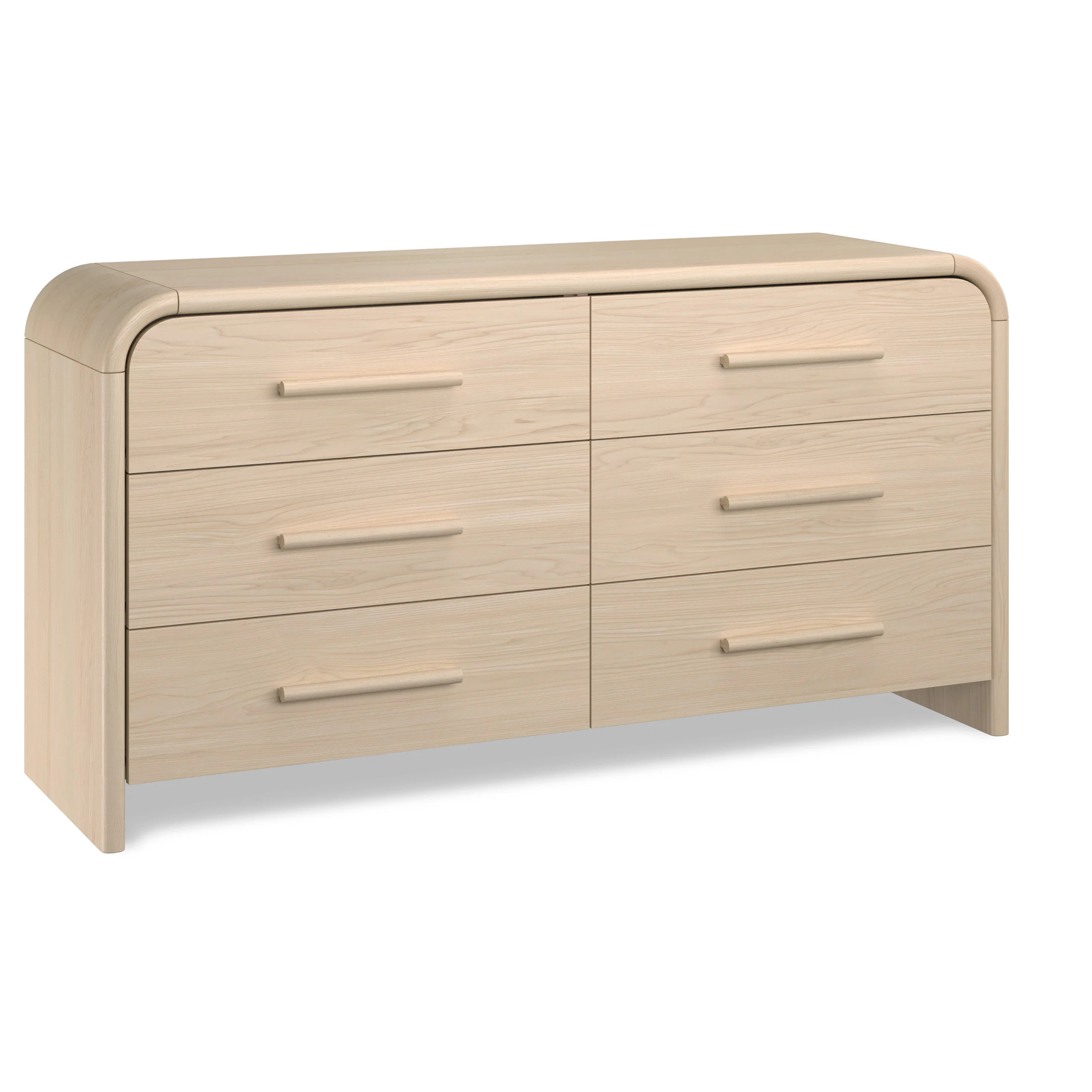 Faydra 6-Drawer Double Dresser - Natural Ash | Article
