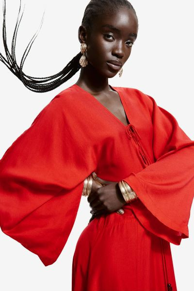 Kaftan Dress with Lacing | H&M (US + CA)