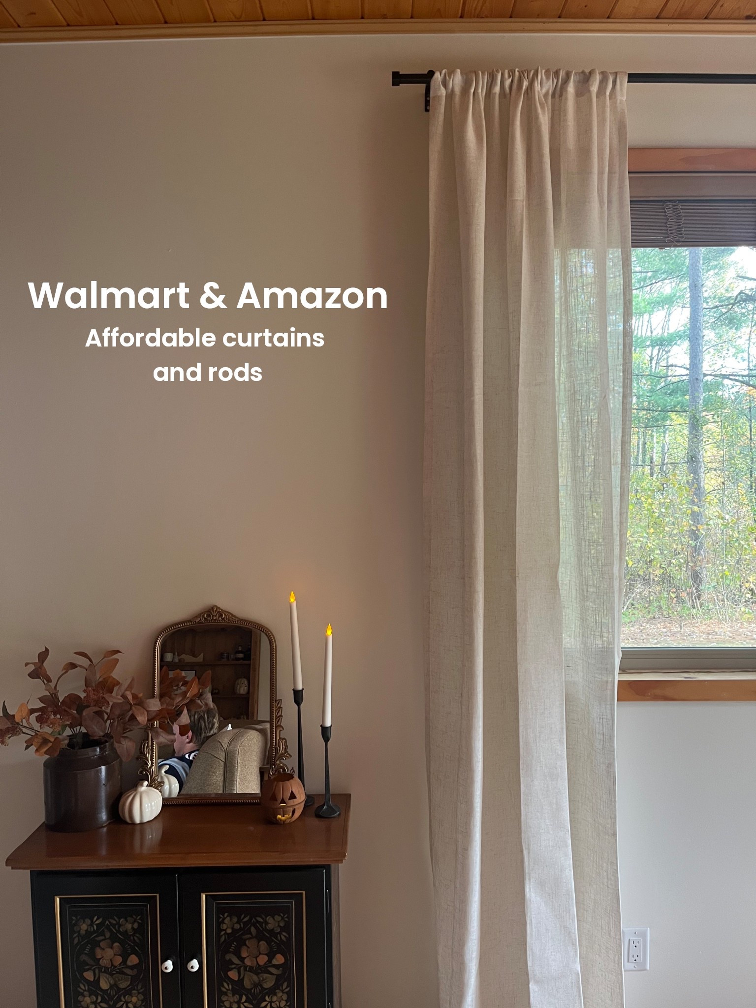 Loving these new curtains and curtain rods, super affordable too! Curtains from Walmart and curtain rods from Amazon!!!

Affordable home decor decorating fall decor 

#LTKFindsUnder50 #LTKHome #LTKSeasonal