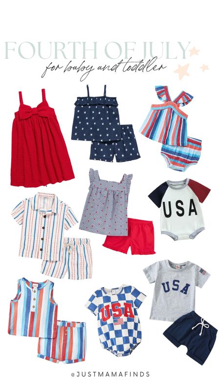 Affordable Fourth of July looks for baby/toddler girl and boy! 

Fourth of July finds, Walmart baby, target fashion, old navy finds, matching sets, dresses 

#LTKStyleTip #LTKxWalmart #LTKBaby