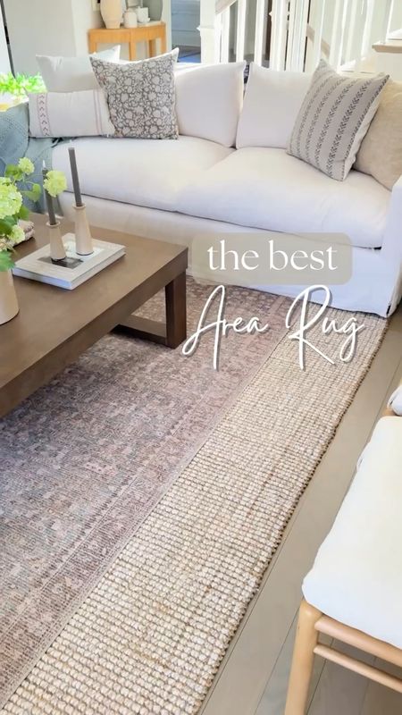 Love my living room rug combo. I layered this Loloi rug (color: sage/bark) over my best selling wool jute rug (color: natural)! It's super soft and not scratchy at all!

(5/4)

#LTKHome #LTKVideo #LTKStyleTip