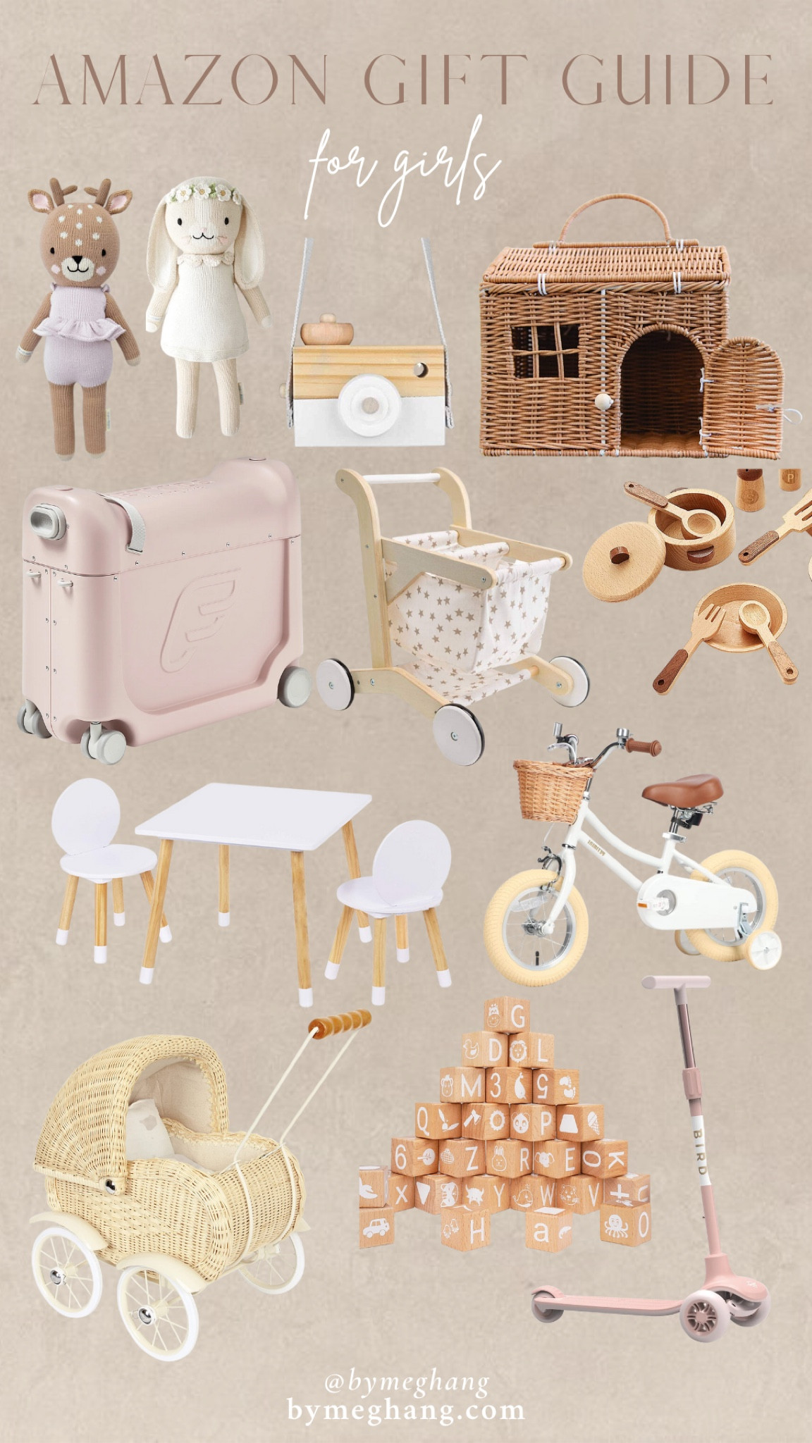 Amazon gift guide for girls! There gifts are perfect for the baby and toddler girls in your life. Gift guide for kids, gift guide for little girls 

#LTKbaby #LTKHoliday #LTKGiftGuide