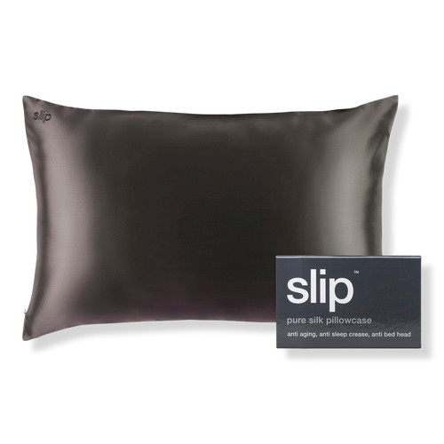 Charcoal Pure Silk Queen Pillowcase - Slip | Ulta Beauty | Ulta