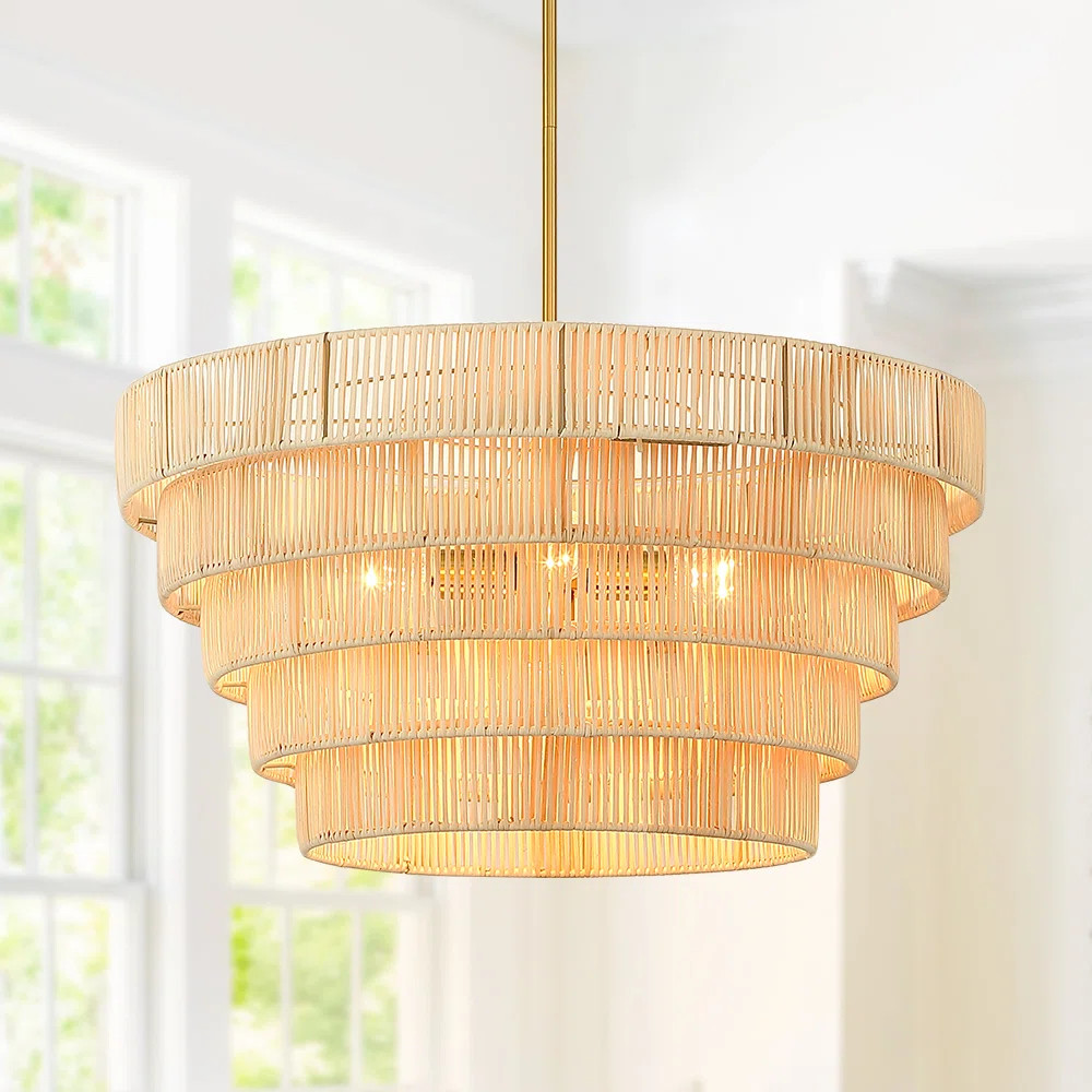 Idylwood 5 - Light Dimmable Tiered Chandelier | Wayfair North America