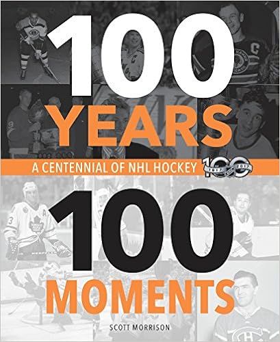 100 Years, 100 Moments: A Centennial of NHL Hockey    Hardcover – November 7, 2017 | Amazon (US)