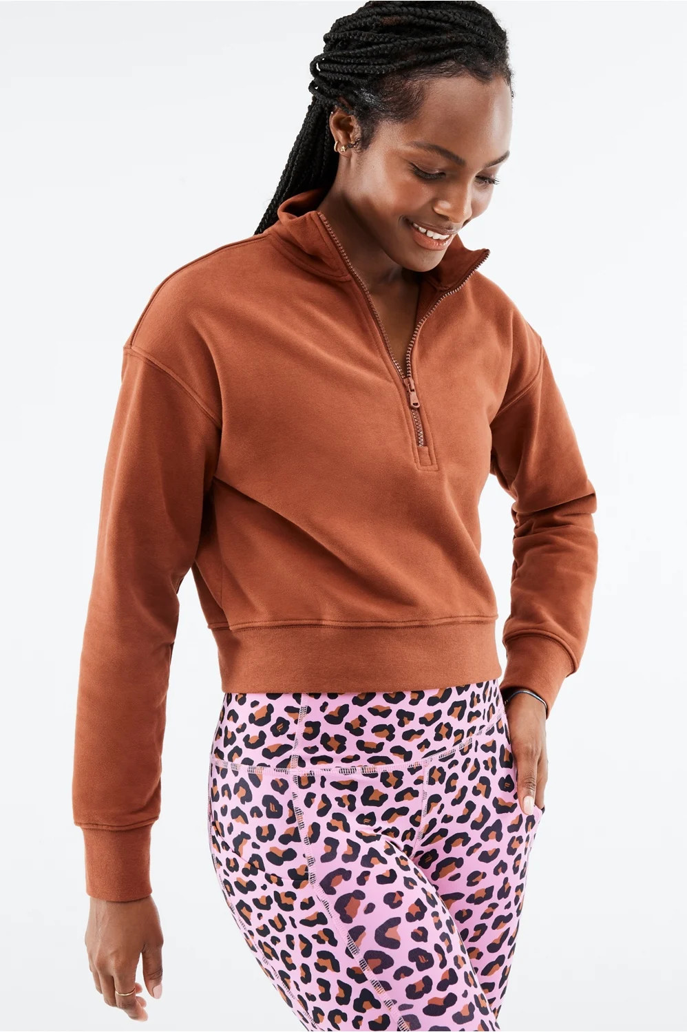 Kat Half Zip Pullover | Fabletics