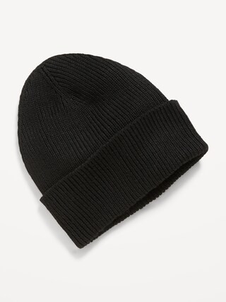 Gender-Neutral Rib-Knit Beanie Hat for Kids | Old Navy (US)