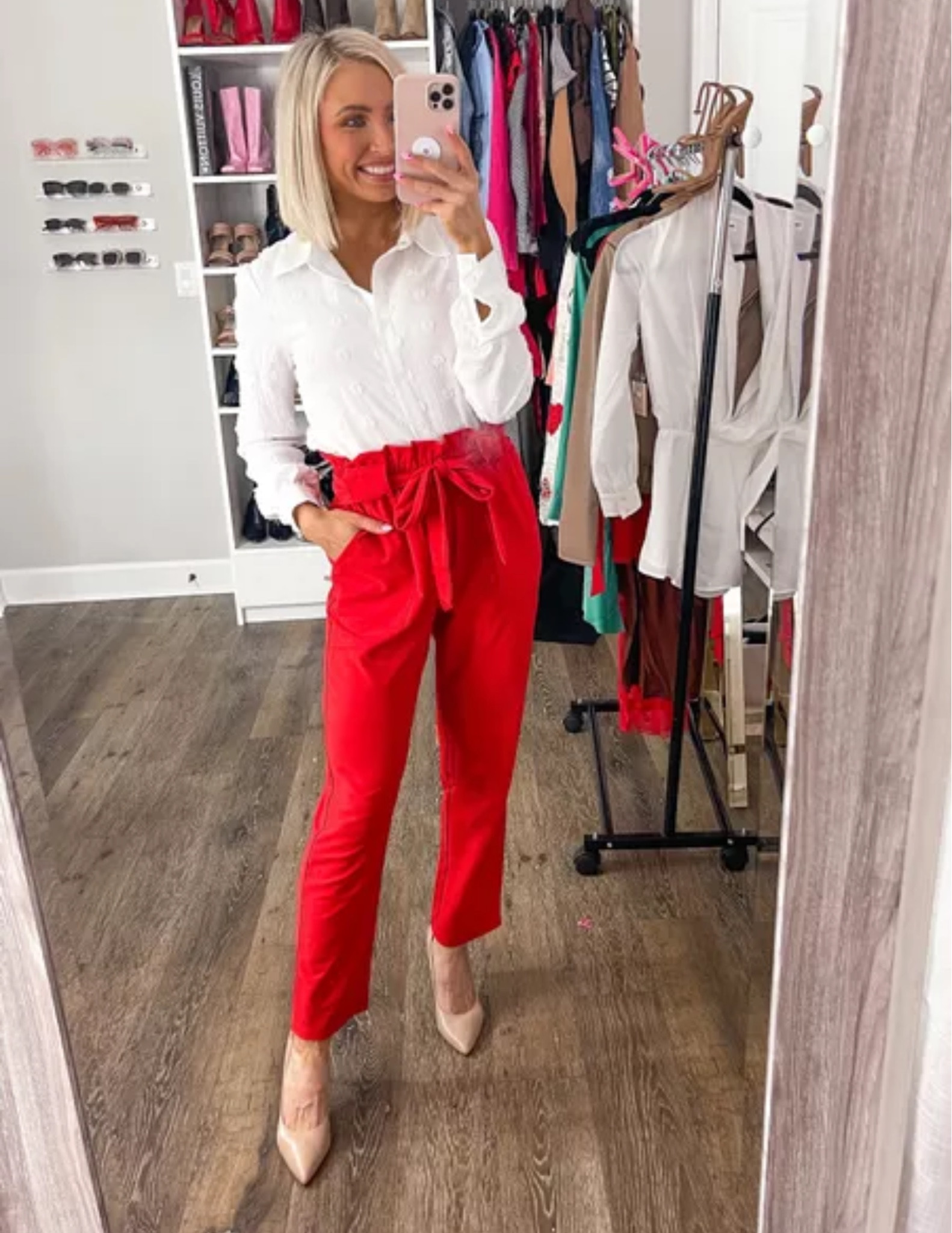 Amazon workwear #vday #valentinesoutfit #redpants

#LTKstyletip #LTKSeasonal #LTKunder50