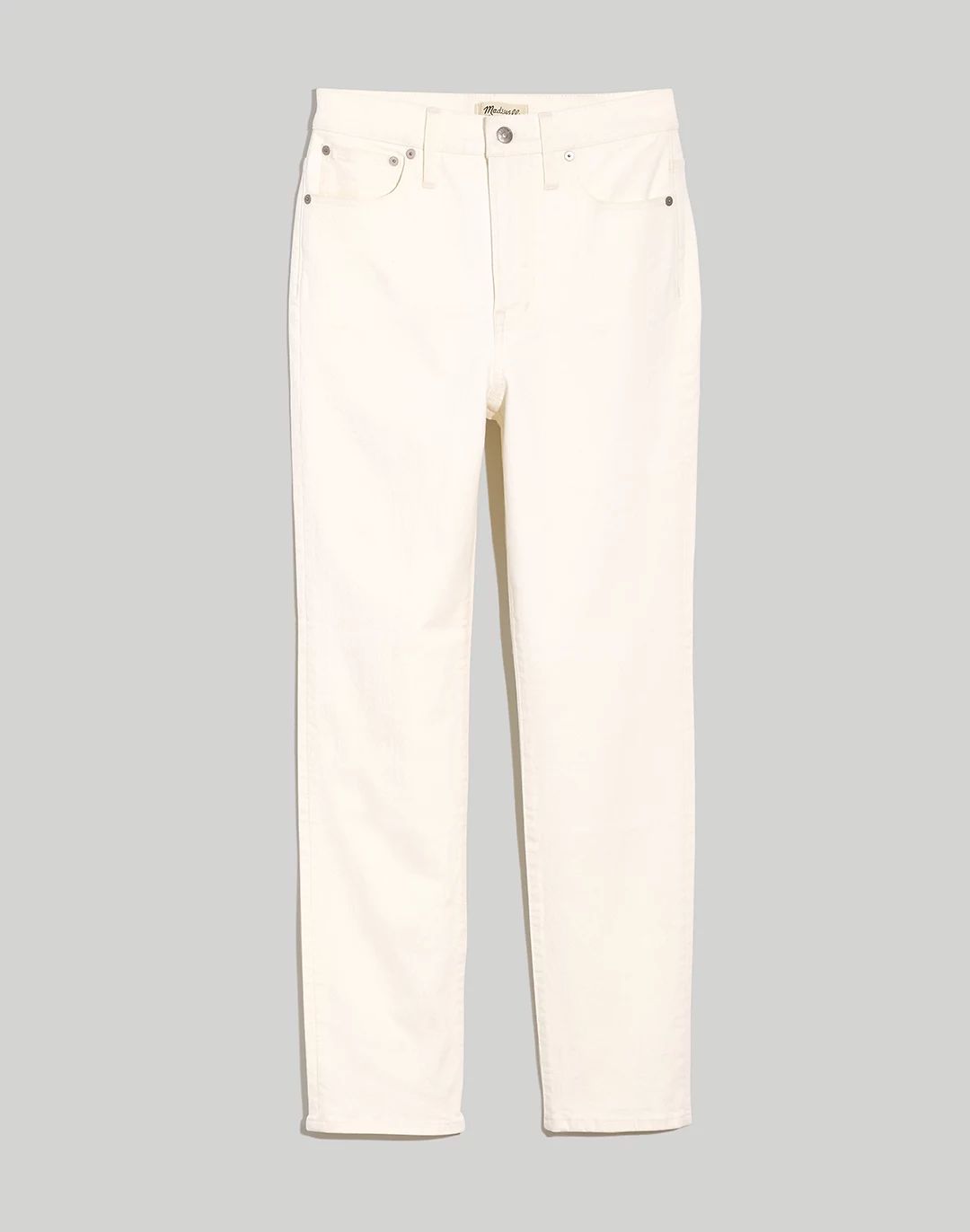 The Petite High-Rise Perfect Vintage Jean in Tile White | Madewell