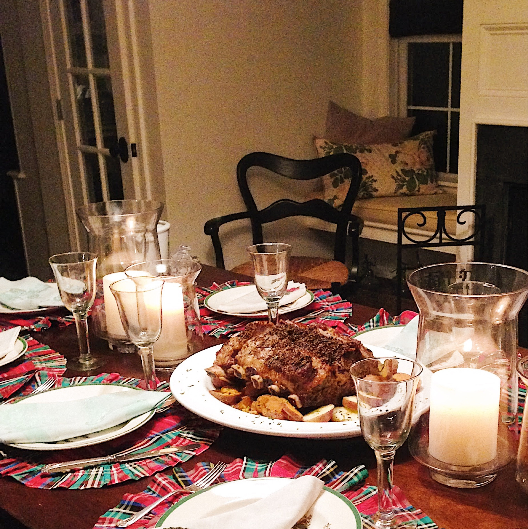 Getting ready for Christmas Eve dinner...

#LTKfindsunder100 #LTKHoliday #LTKhome
