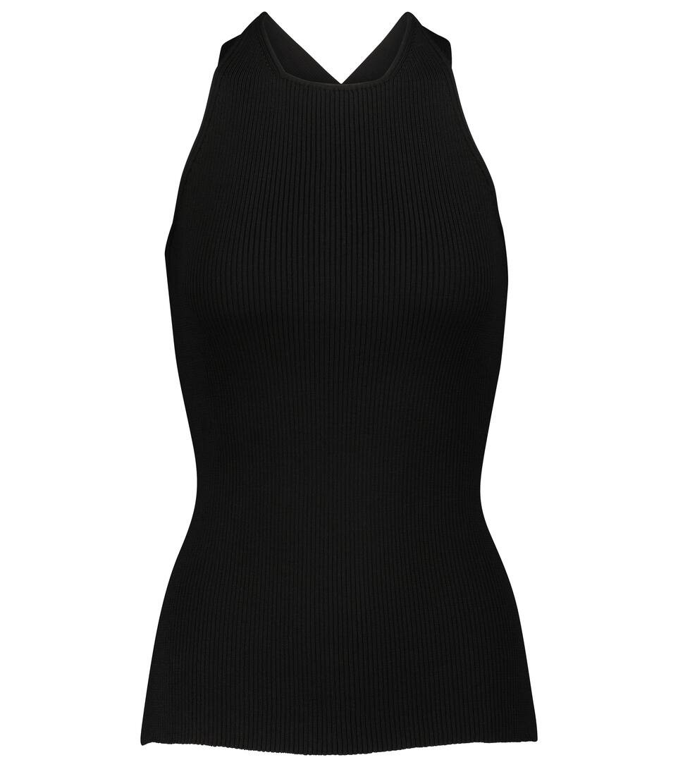 Edvina cut-out silk tank top | Mytheresa (US/CA)
